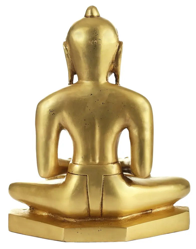 Back of the statue, plain and smooth