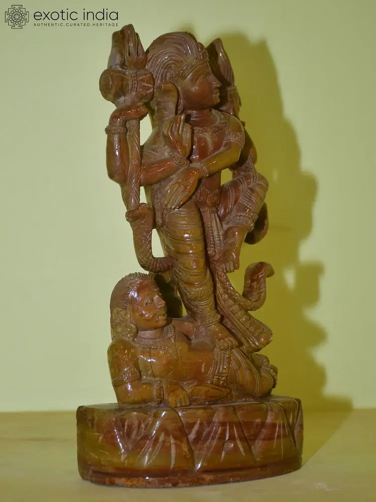 Another front view of the statue