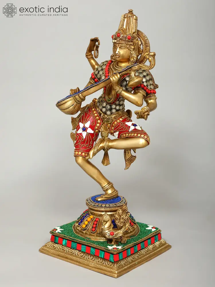 The statue from a slightly different angle