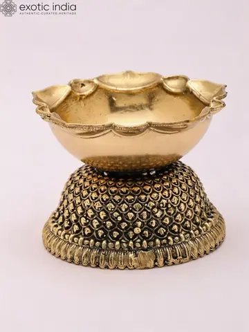 The diya from a slightly different angle