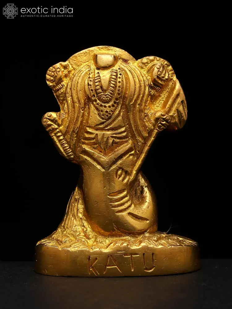 Ketu with the name on the base