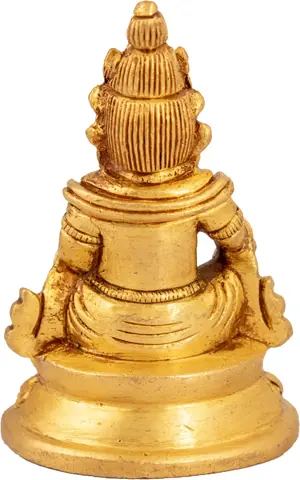 Back view of the crown and base