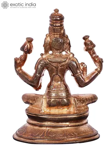 Back view of the idol
