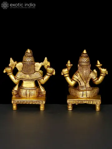 Back view of the two figures
