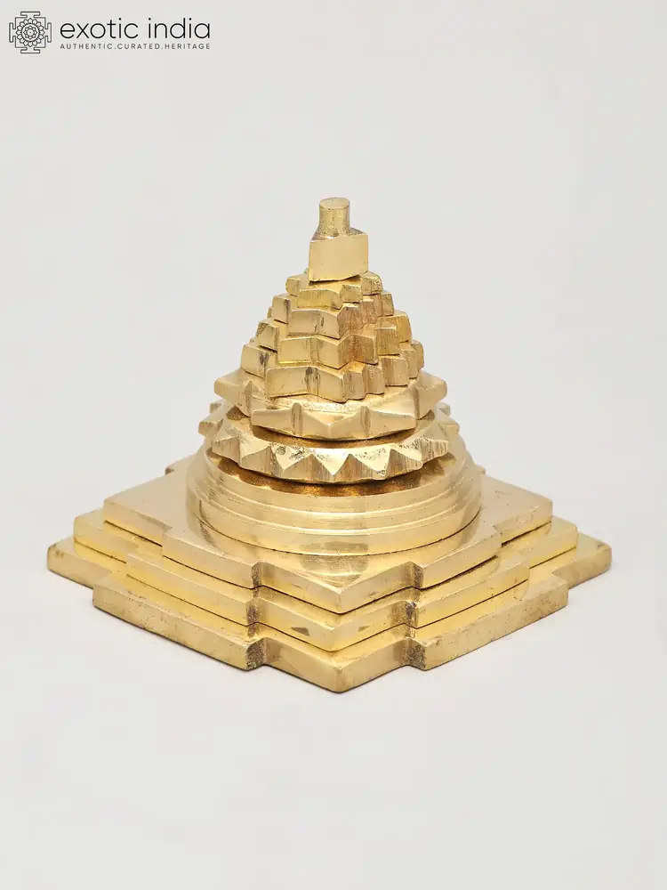 Another angle showing the stepped square base
