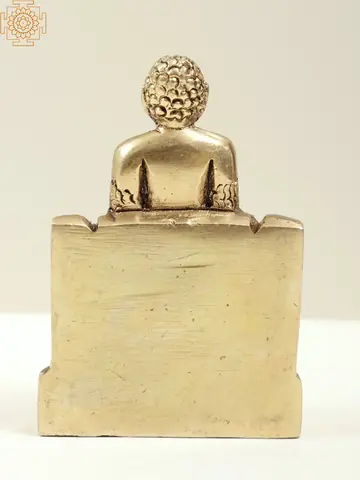 Back of the figure and base