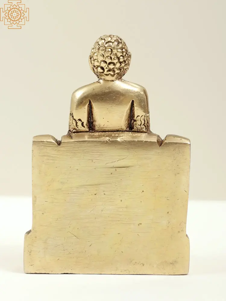 Back of the figure and base