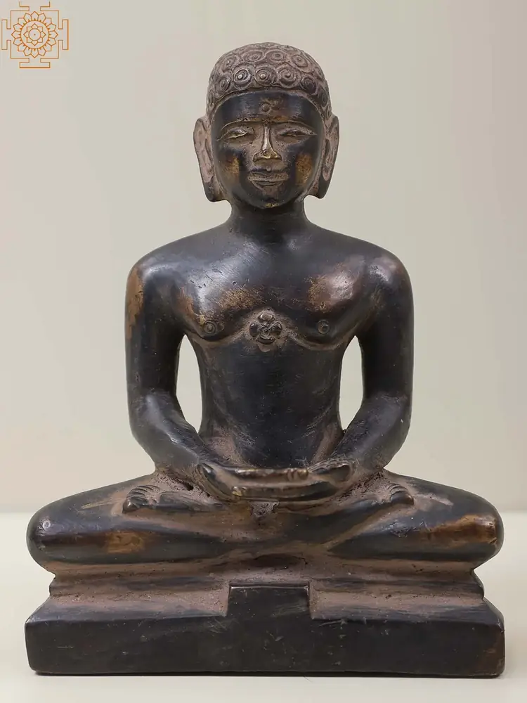 Dark antique finish version, front view