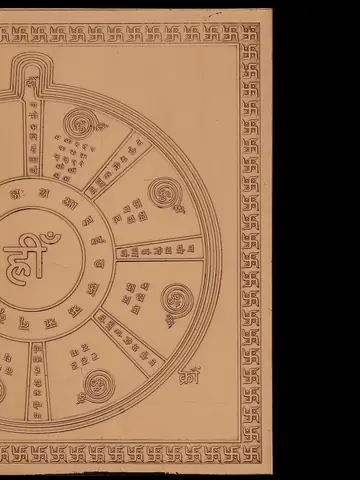 Another close view of the engraved ring