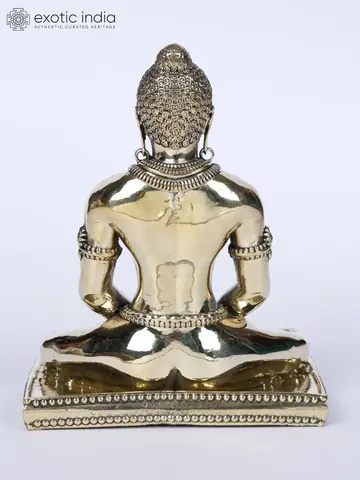 The back of the statue