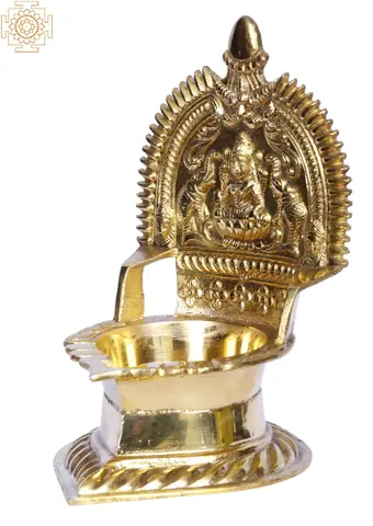 The lamp from the side