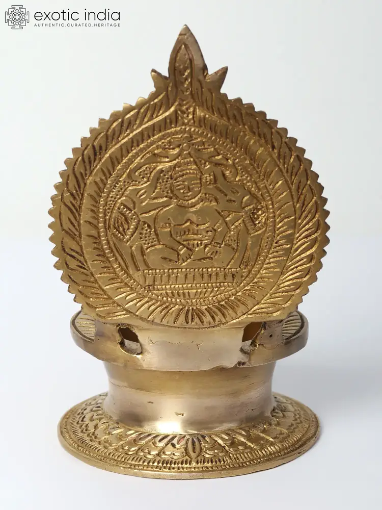 The back of the lamp