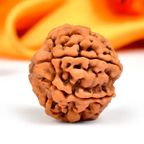The bead turned to show its ridges
