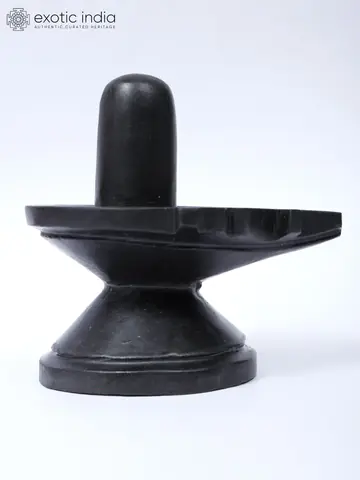 Another side view of the lingam
