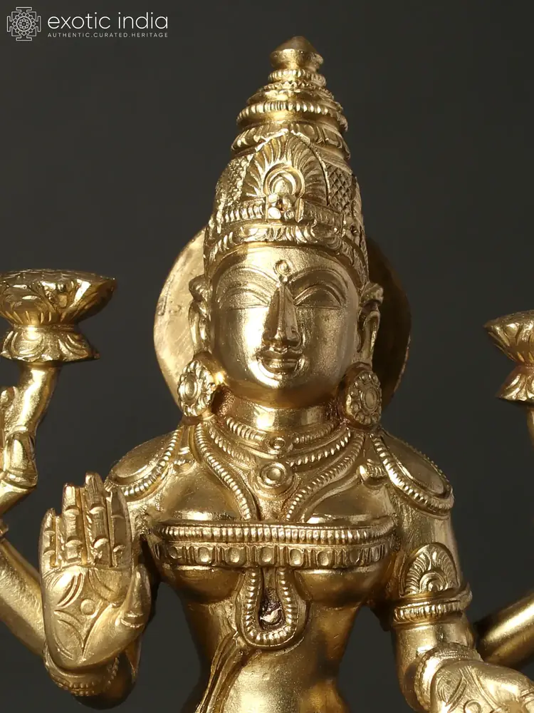 Close view of the face and crown