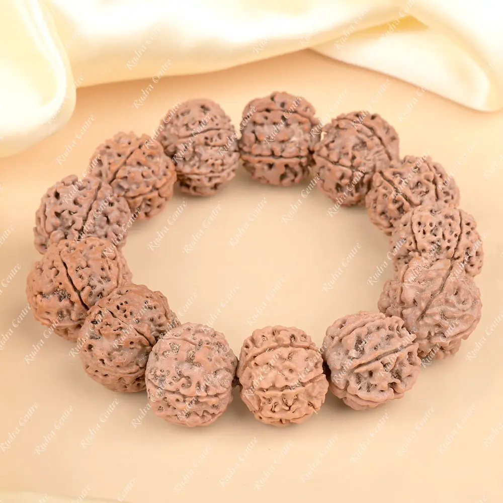 Close view of the round beads