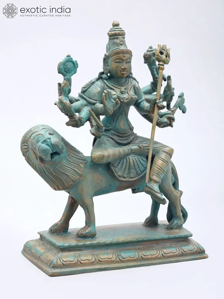 Back view of the statue