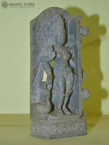 Another front view of the statue