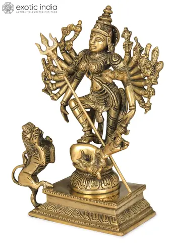 Three-quarter view showing the raised arms