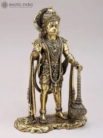 Hanuman from a slight angle