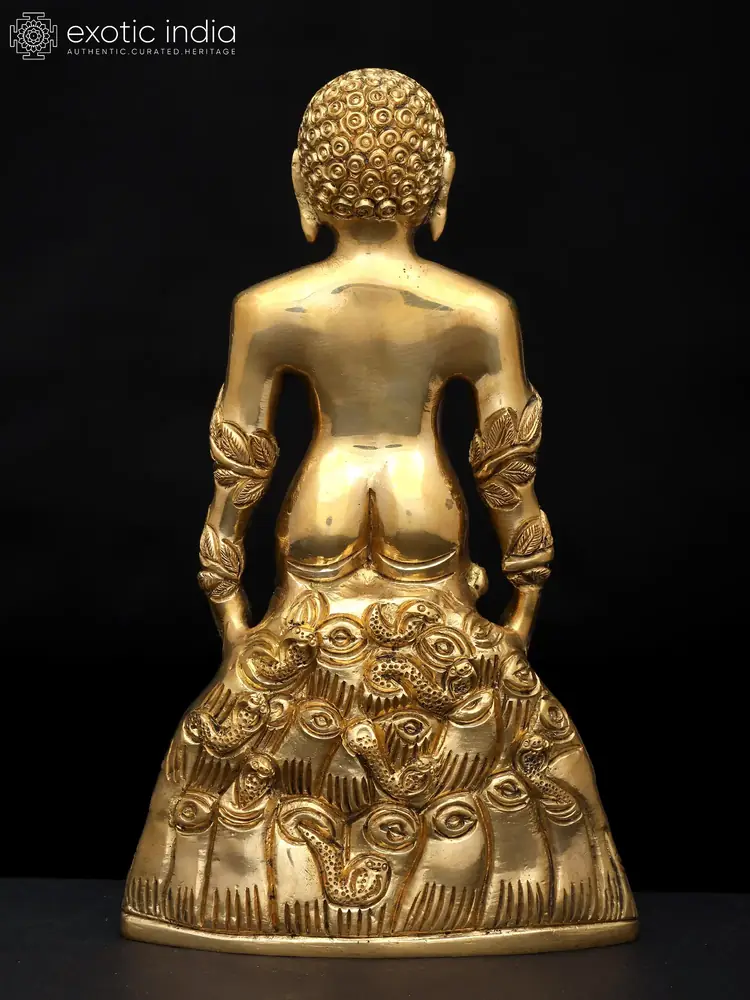 Back of the statue
