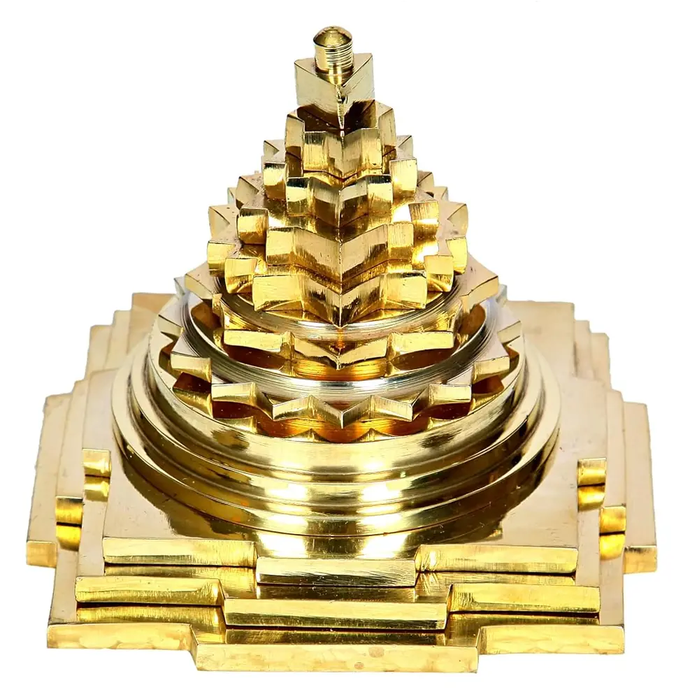 Side view of the stepped tiers
