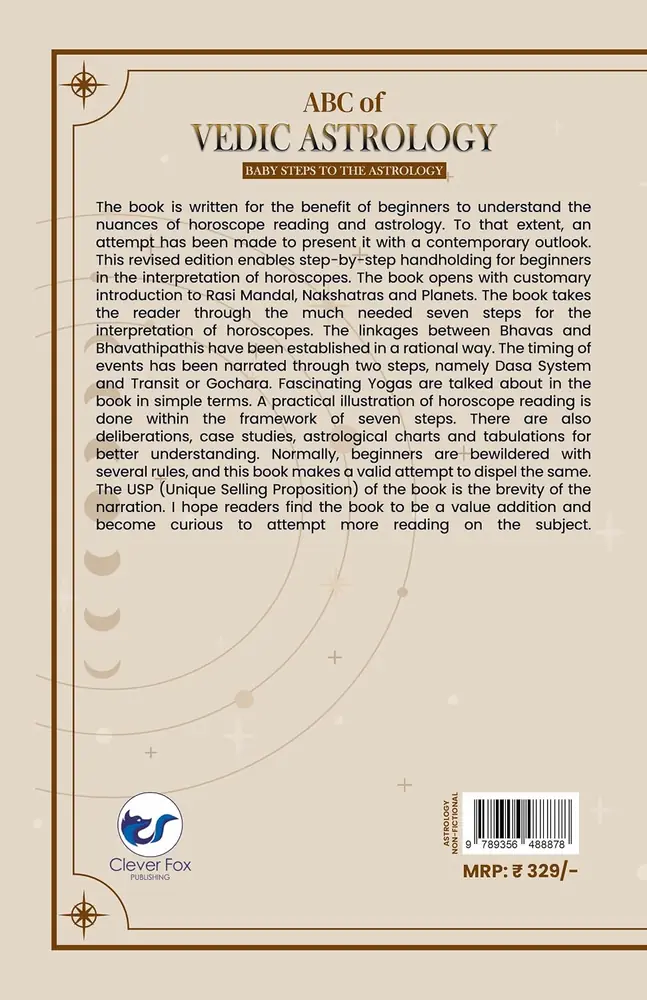 Back cover with the book description