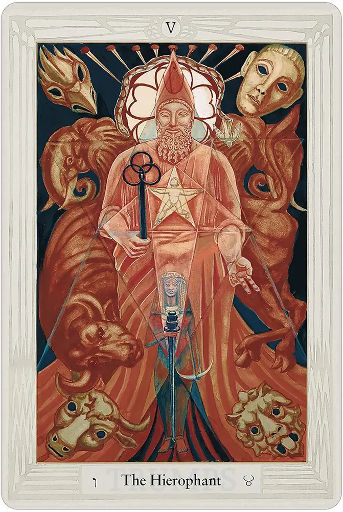 The Hierophant card