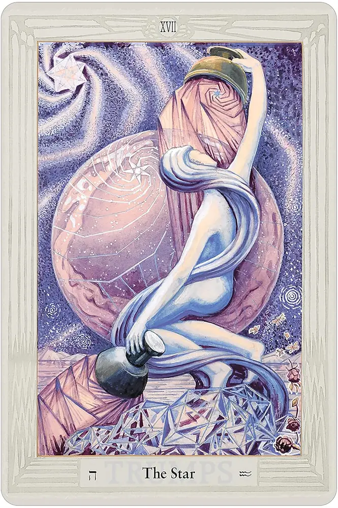The Star card from the Thoth deck