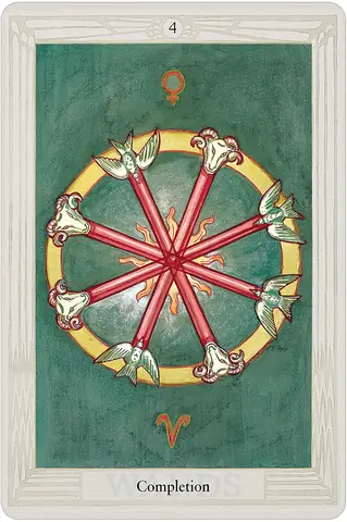 The Completion card, the Thoth name for the World