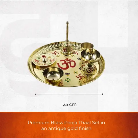 Seller's size graphic showing the plate at about 23 cm