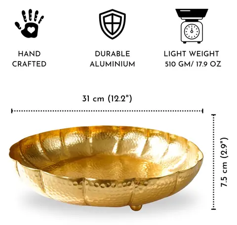 Size graphic showing 31 cm across and 7.5 cm high