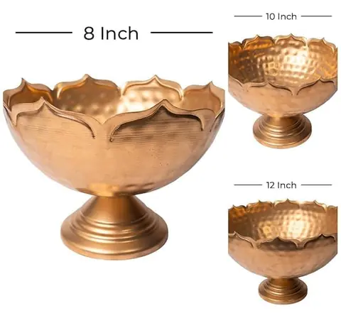 Size graphic with bowls marked 8, 10 and 12 inch