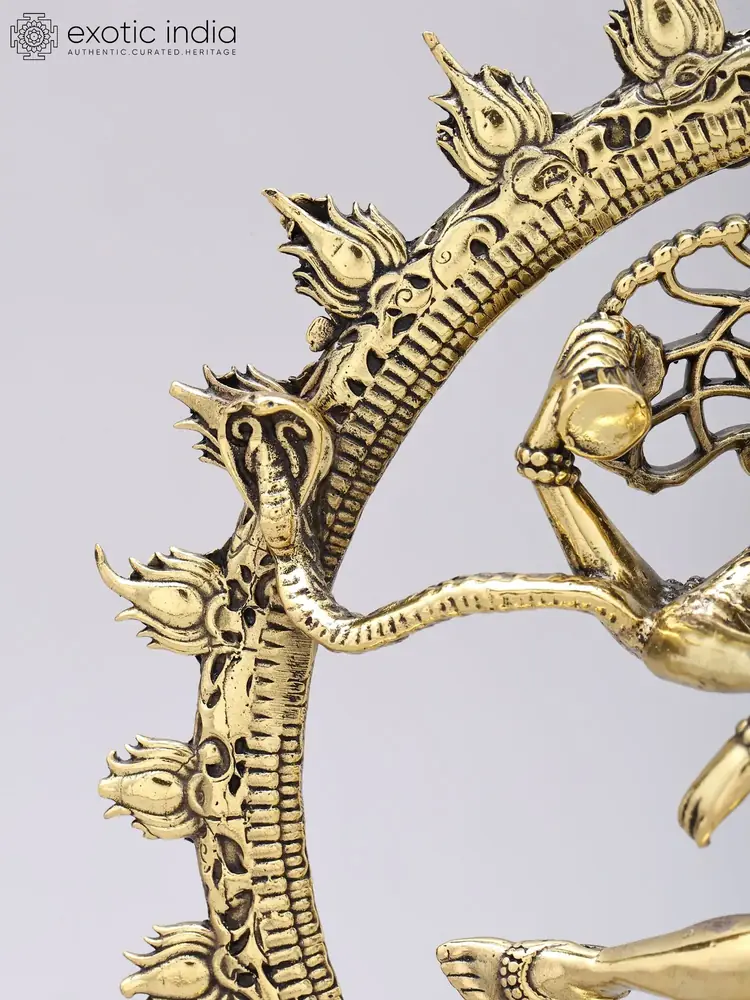 Detail of the ring of flames