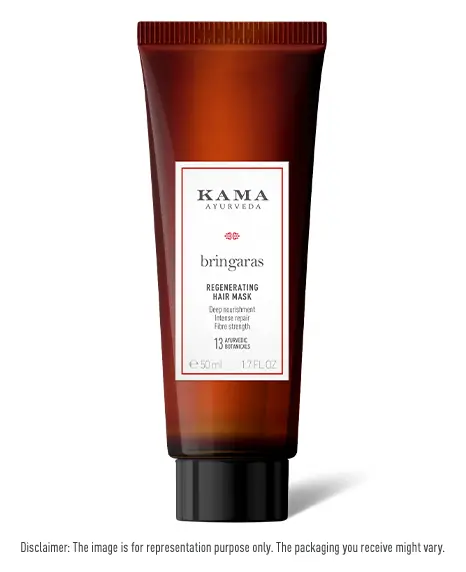 Hair mask in a tube