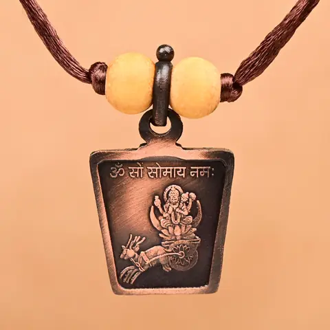 The deity side of the locket