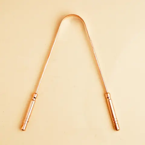 The scraper from the front showing its U shape