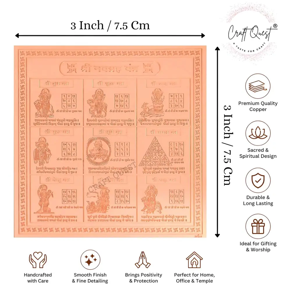 Graphic marking the plate as 3 inch by 3 inch