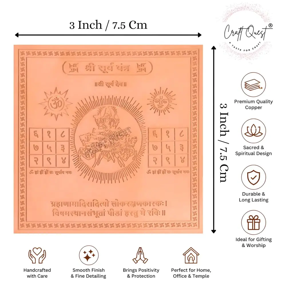 Graphic marking the plate as 3 inch by 3 inch