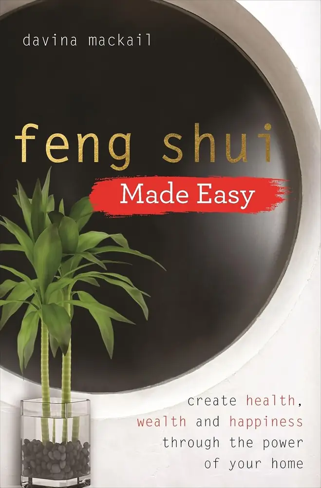 Front cover of Feng Shui Made Easy showing a bamboo plant and a dark bowl