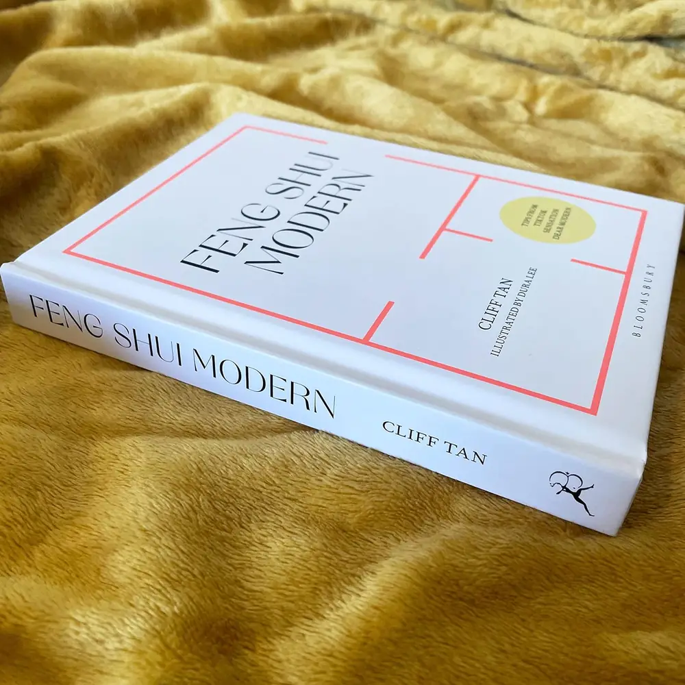 Side view of the hardcover showing the spine