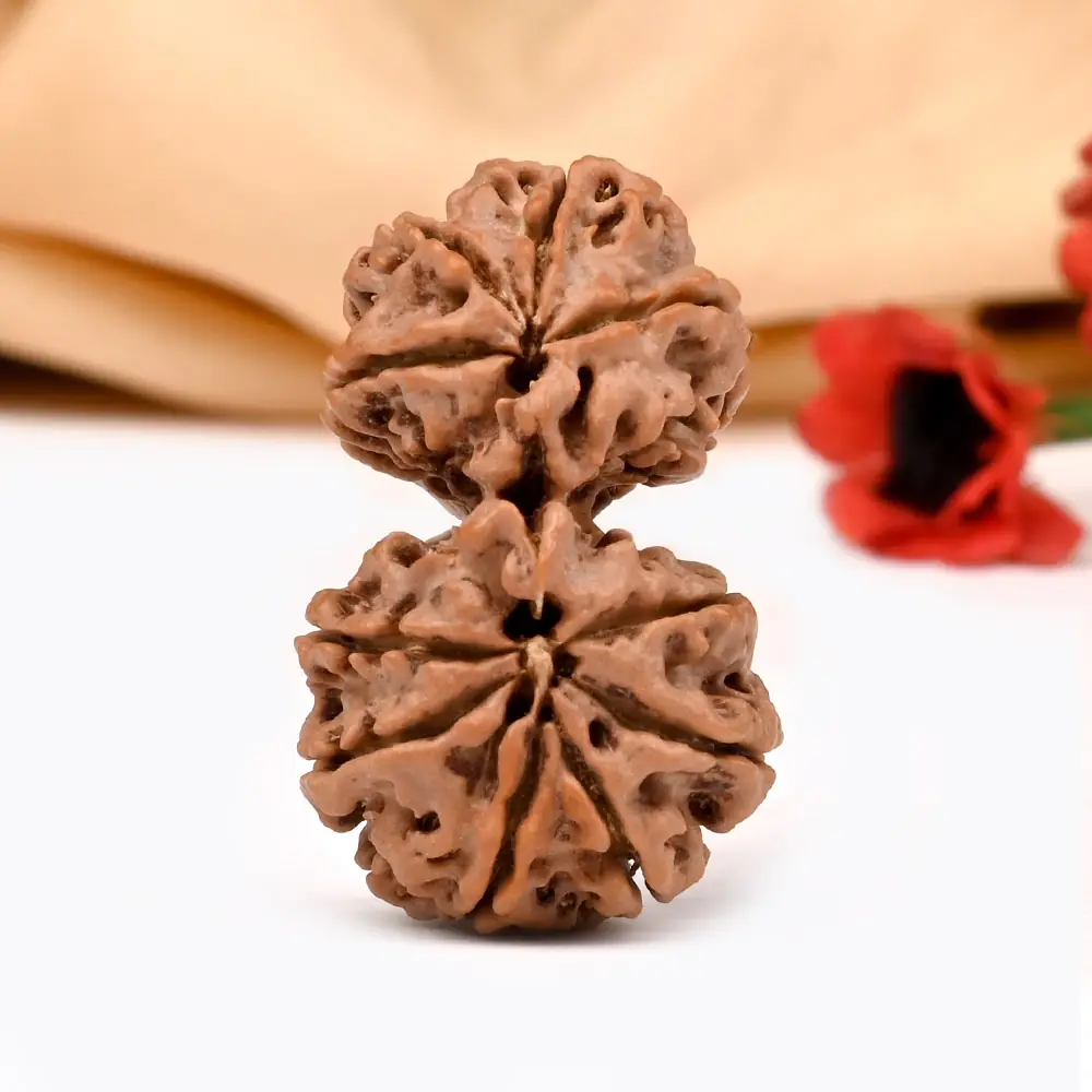 View of the larger bead from above