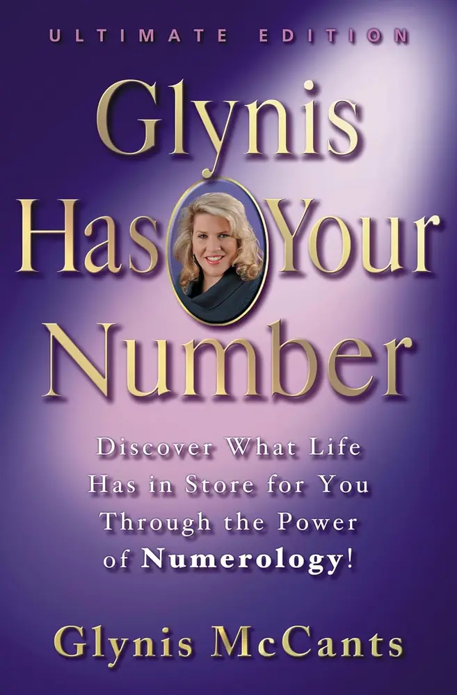 Front cover of Glynis Has Your Number, purple with gold title