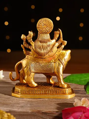 Back view of the idol