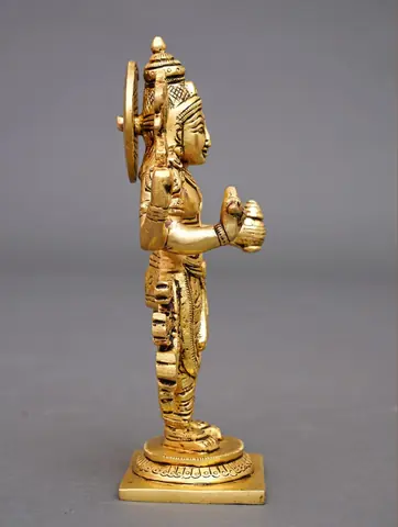 Side view of the idol