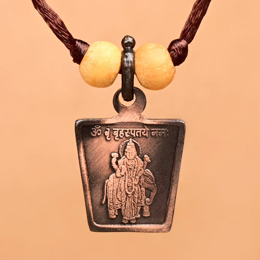 The deity side of the locket