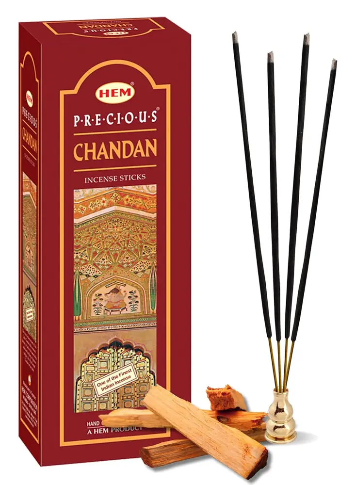 The Hem Precious Chandan box with sticks and sandalwood