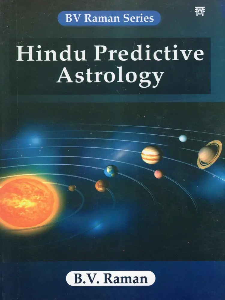 Front cover of Hindu Predictive Astrology by B.V. Raman