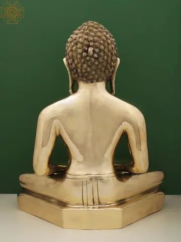 Back of the statue