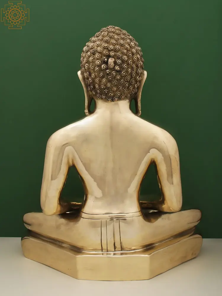 Back of the statue